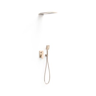 Tres Project-Tres, Unterputz Brauseset Rapid-Box, 24k Rotgold