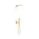 Tres Project-Tres, Unterputz Brauseset Rapid-Box, 24k Gold
