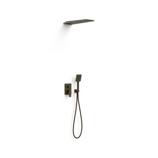 Tres Project-Tres, Unterputz Brauseset Rapid-Box, schwarz bronze