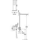 Tres Project-Tres, Unterputz Brauseset Rapid-Box, schwarz...