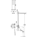 Tres Project-Tres, Unterputz Brauseset Rapid-Box, weiss matt