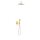 Tres Project-Tres, Unterputz Brauseset Rapid-Box, 24k Gold