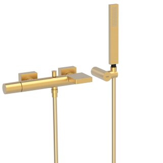 Tres Project-Tres, Einhebel Wannenmischer, 24k Gold matt