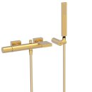 Tres Project-Tres, Einhebel Wannenmischer, 24k Gold matt