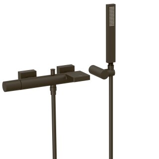 Tres Project-Tres, Einhebel Wannenmischer, schwarz bronze