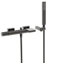 Tres Project-Tres, Einhebel Wannenmischer, Metallic-schwarz