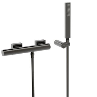 Tres Project-Tres, Einhebel Brausemischer, Metallic-schwarz