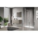 Novellini Young PLUS NF Tür für Nischeneinbau, Grösse 167-171cm, Profilfarbe silber