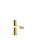Tres Project-Tres, Einhebel Bidetmischer, 24k Gold