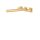 Tres Project-Tres, Zweigriff UP Waschtischmischer, 24k Gold matt