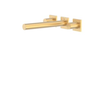 Tres Project-Tres, Zweigriff UP Waschtischmischer, 24k Gold matt