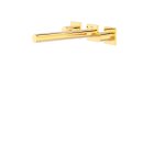 Tres Project-Tres, Zweigriff UP Waschtischmischer, 24k Gold