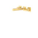 Tres Project-Tres, Zweigriff UP Waschtischmischer, 24k Gold