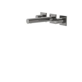 Tres Project-Tres, Zweigriff UP Waschtischmischer, Metallic-schwarz