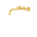 Tres Project-Tres, Zweigriff UP Waschtischmischer, 24k Gold