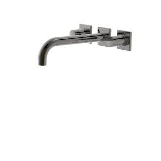 Tres Project-Tres, Zweigriff UP Waschtischmischer, Metallic-schwarz