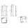Glass 1989 Dampfdusche Archimede 90x90