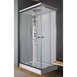 Glass 1989 Dampfdusche Archimede 120x80