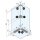 Glass 1989 Dampfdusche Archimede 100x100