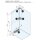 Glass 1989 Komplettdusche Archimede 100x80
