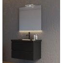 Euroshowers Viktoria Möbel-Set 800mm, schwarz mit...