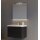 Euroshowers Viktoria Möbel-Set 800mm, schwarz mit weissem Waschbecken