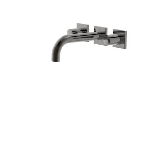 Tres Project-Tres, Zweigriff UP Waschtischmischer, Metallic-schwarz