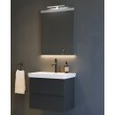 Euroshowers Viktoria Möbel-Set 600mm, schwarz mit...