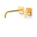 Tres Project-Tres, Einhebel Waschtischmischer UP, 24k Gold