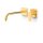 Tres Project-Tres, Einhebel Waschtischmischer UP, 24k Gold