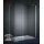 Dansani Match Seitenwand für Kombination mit weiterer Seitenwand, 87-89cm, satiniertes Glas