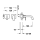 Tres Project-Tres, Einhebel Waschtischmischer UP, 24k Rotgold