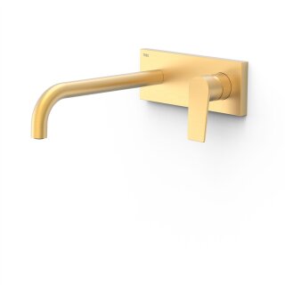 Tres Project-Tres, Einhebel Waschtischmischer UP, 24k Gold matt