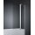 Dansani Match Seitenwand mit (beweglicher) Blende, 115-117cm, klares Glas