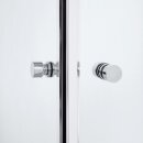 Dansani Match Halbkreis U-Kabine mit Drehtüren