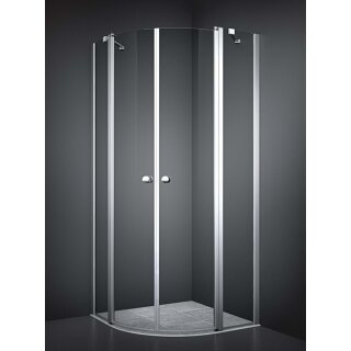 Dansani Match Viertelkreis-Dusche 4-teilig