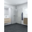 Dansani Match Drehtür Gebogen Viertelkreisdusche 2-teilig