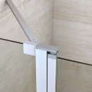 Dansani Match Drehtür Gebogen(90Grad) mit Festteil für Seitenwand