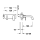 Tres Project-Tres, Einhebel Waschtischmischer UP, 24k Rotgold