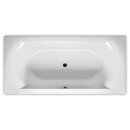 Riho Linares Plug&Play 180x80cm, wandstehende Badewanne, glänzende Oberfläche, linke Version