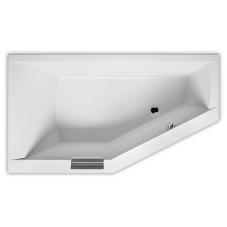 Riho Geta Plug&Play 160x90cm, Raumsparbadewanne, glänzende Oberfläche, rechte Version