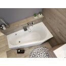 Riho Delta Plug&Play 150x80cm, Raumsparbadewanne,...