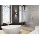 Riho Toledo 158x110cm, freistehende Badewanne aus Solid Surface