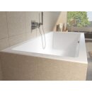 Riho Lugo Plug&Play 170x75cm, wandstehende Badewanne, glänzende Oberfläche, rechte Version