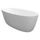 Riho Oval 160x72cm, freistehende Badewanne aus Solid Surface