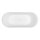 Riho Valor Back2Wall 180x80cm, Badewanne aus Solid Surface