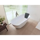 Riho Bilo 165x77cm, freistehende Badewanne aus Solid Surface