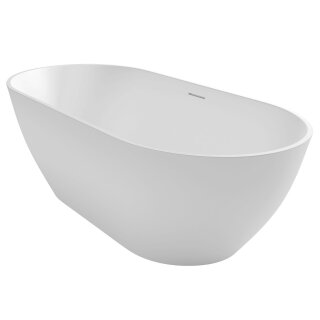 Riho Bilbao 170x80cm, freistehende Badewanne aus Solid Surface