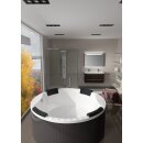 Riho Colorado Ø180cm, runde Badewanne, glänzende Oberfläche, ohne/mit Whirlpoolsystem