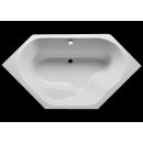 Riho Winnipeg 145x145cm, Eckbadewanne, glänzende...